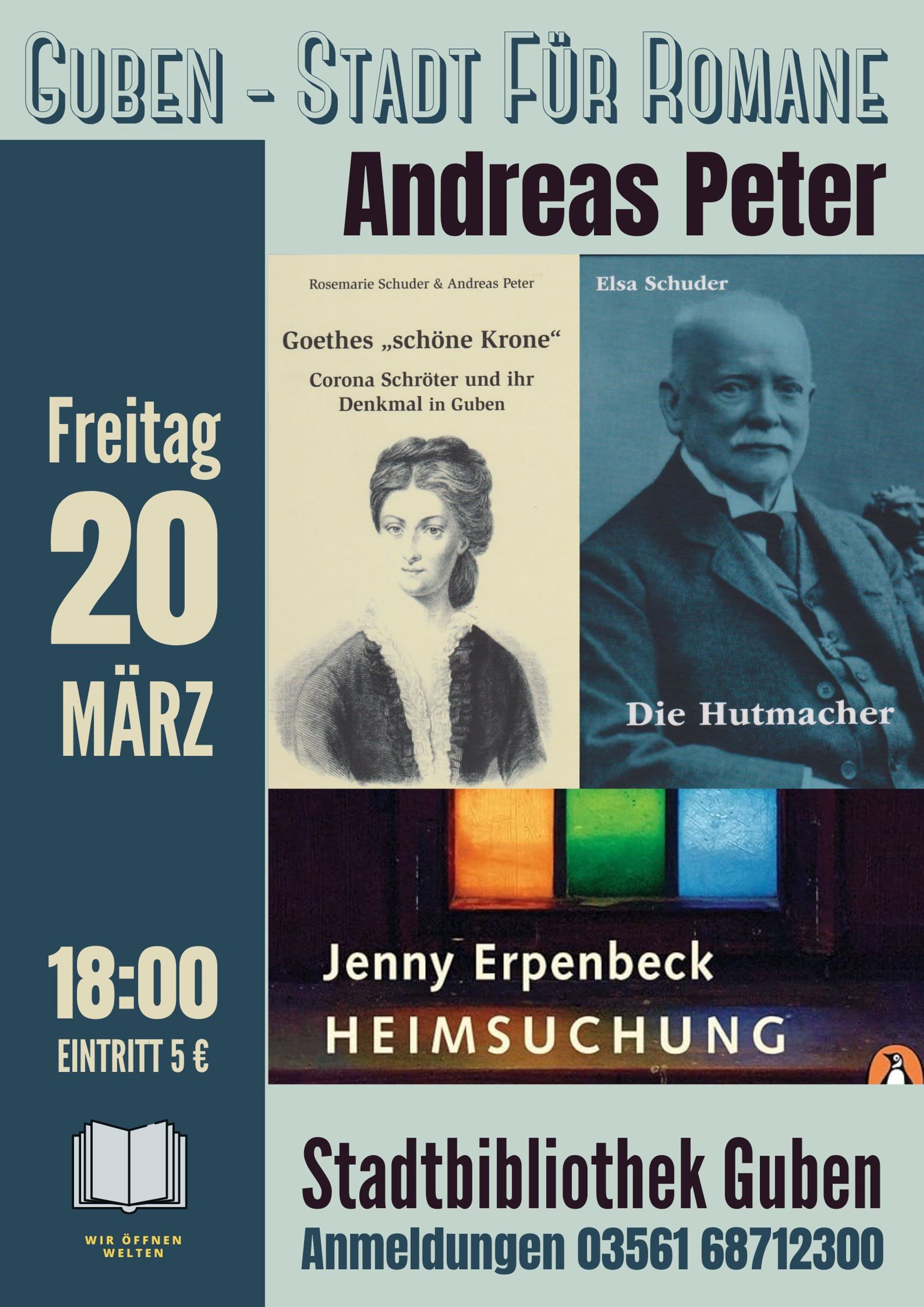 Guben im Fokus literarischer Romane | Symbolbild