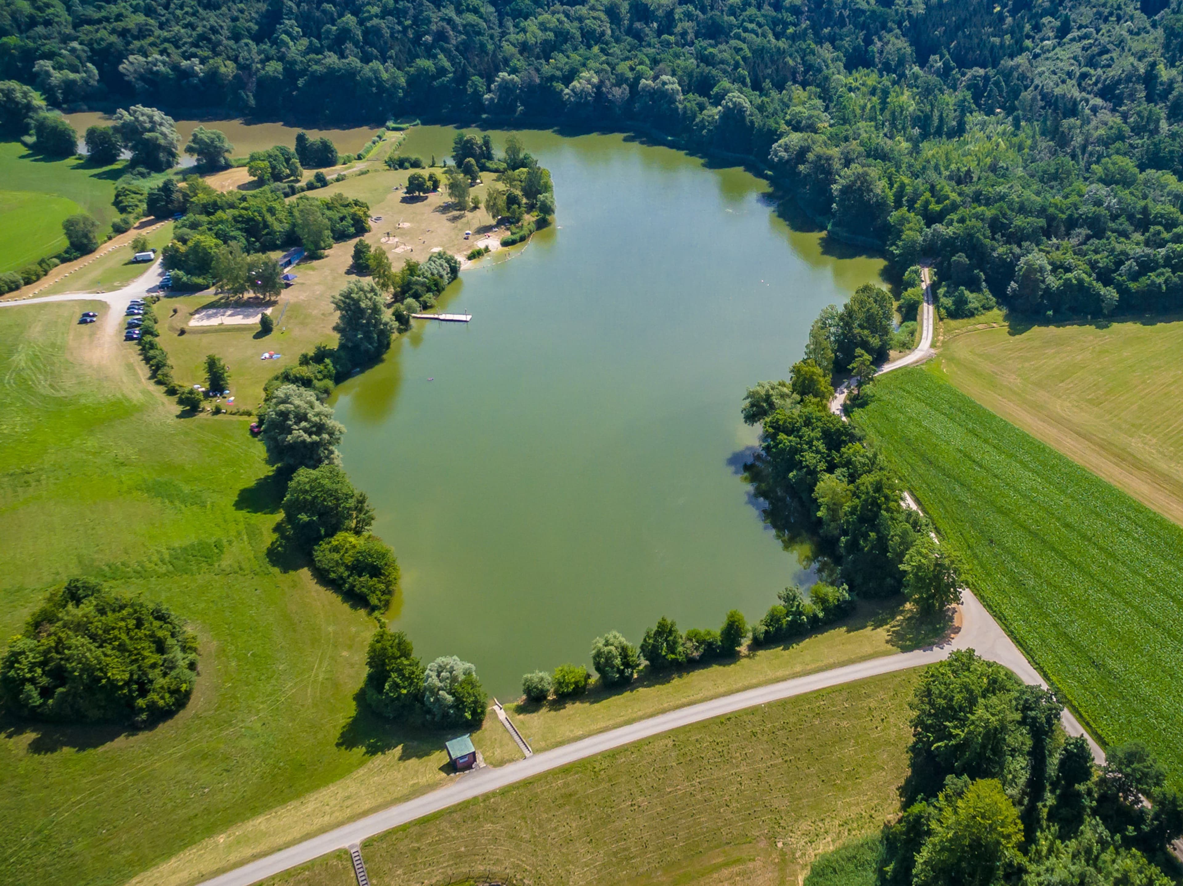 Baden ist wieder möglich: Der Degenbachsee startet in die Badesaison ohne gesundheitliche Risiken.