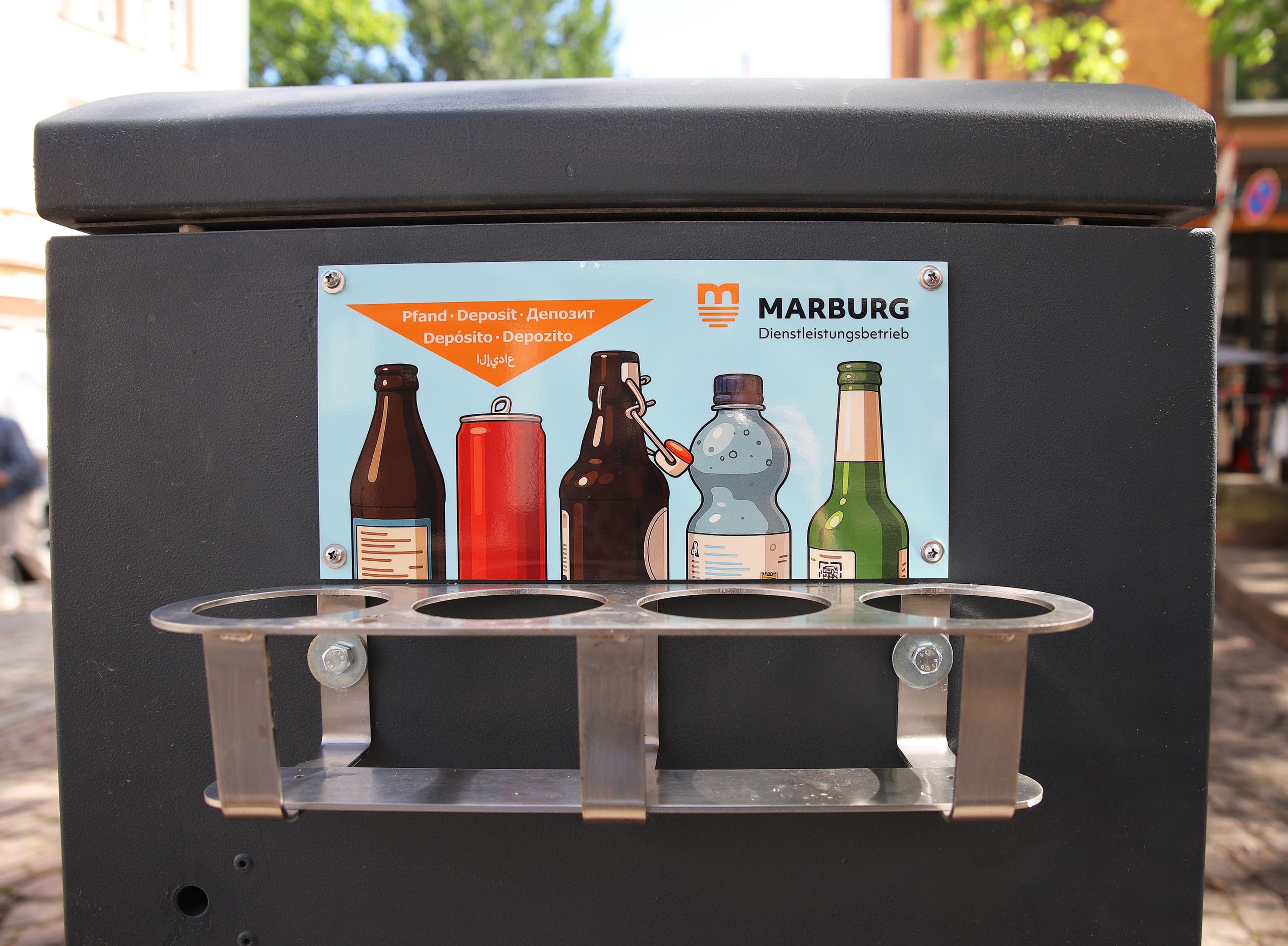 Marburg setzt auf Pfandringe für mehr Sauberkeit | Symbolbild