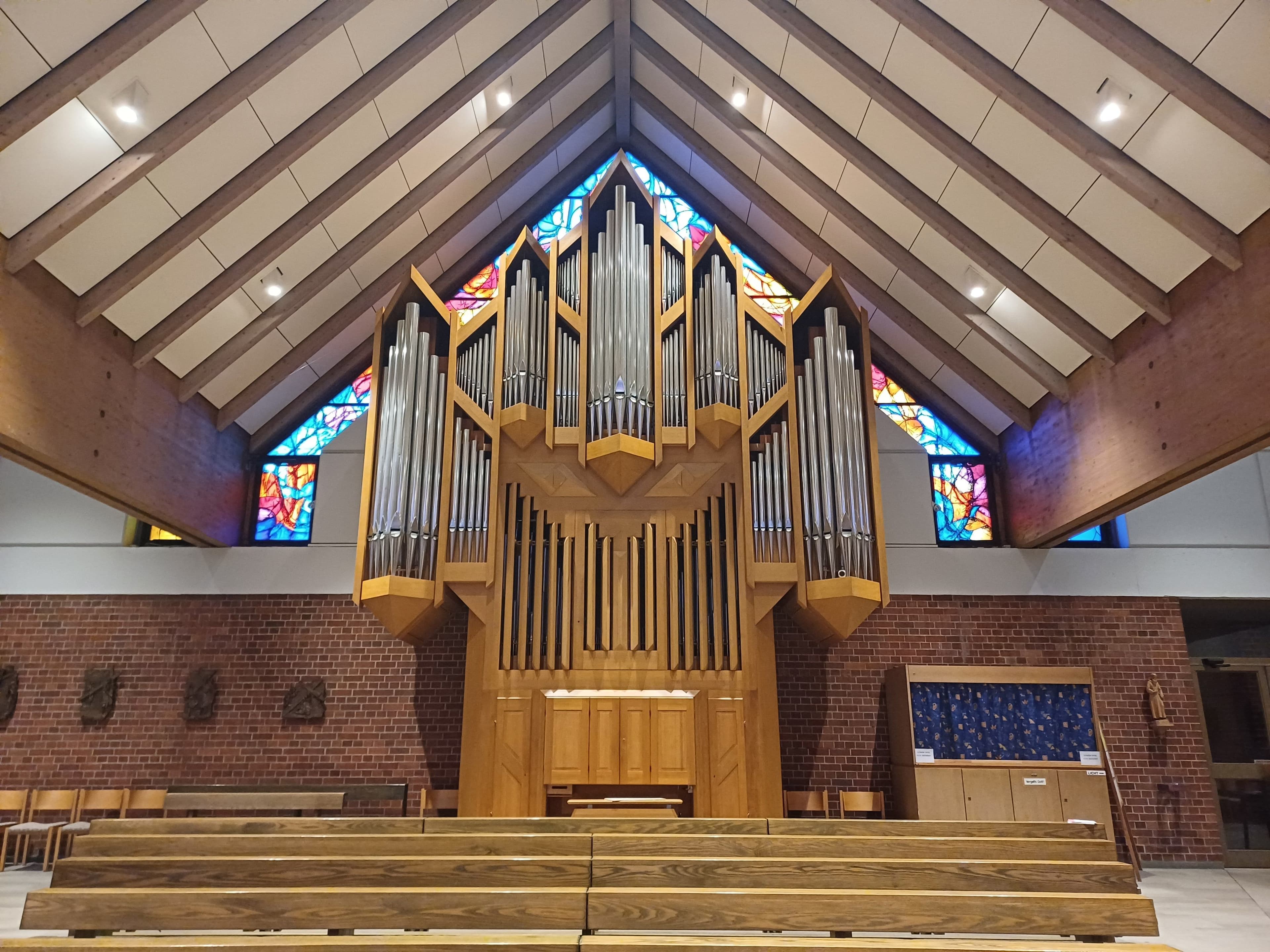 Die Orgel der Kirche St. Anna wird beim Adventskonzert der Musikschule zum Einsatz kommen.