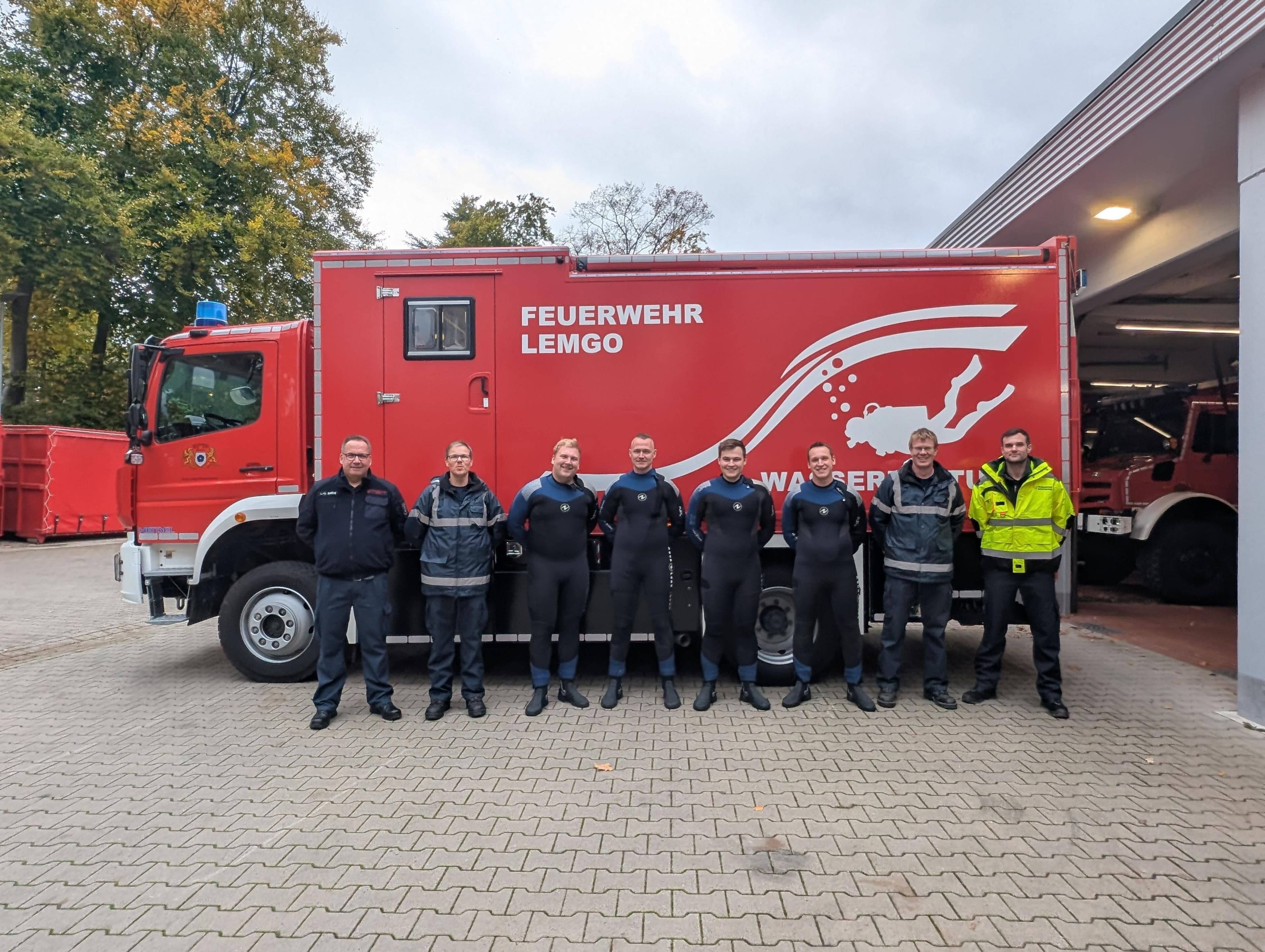Vier neue Feuerwehrtaucher in Lemgo zertifiziert | Symbolbild