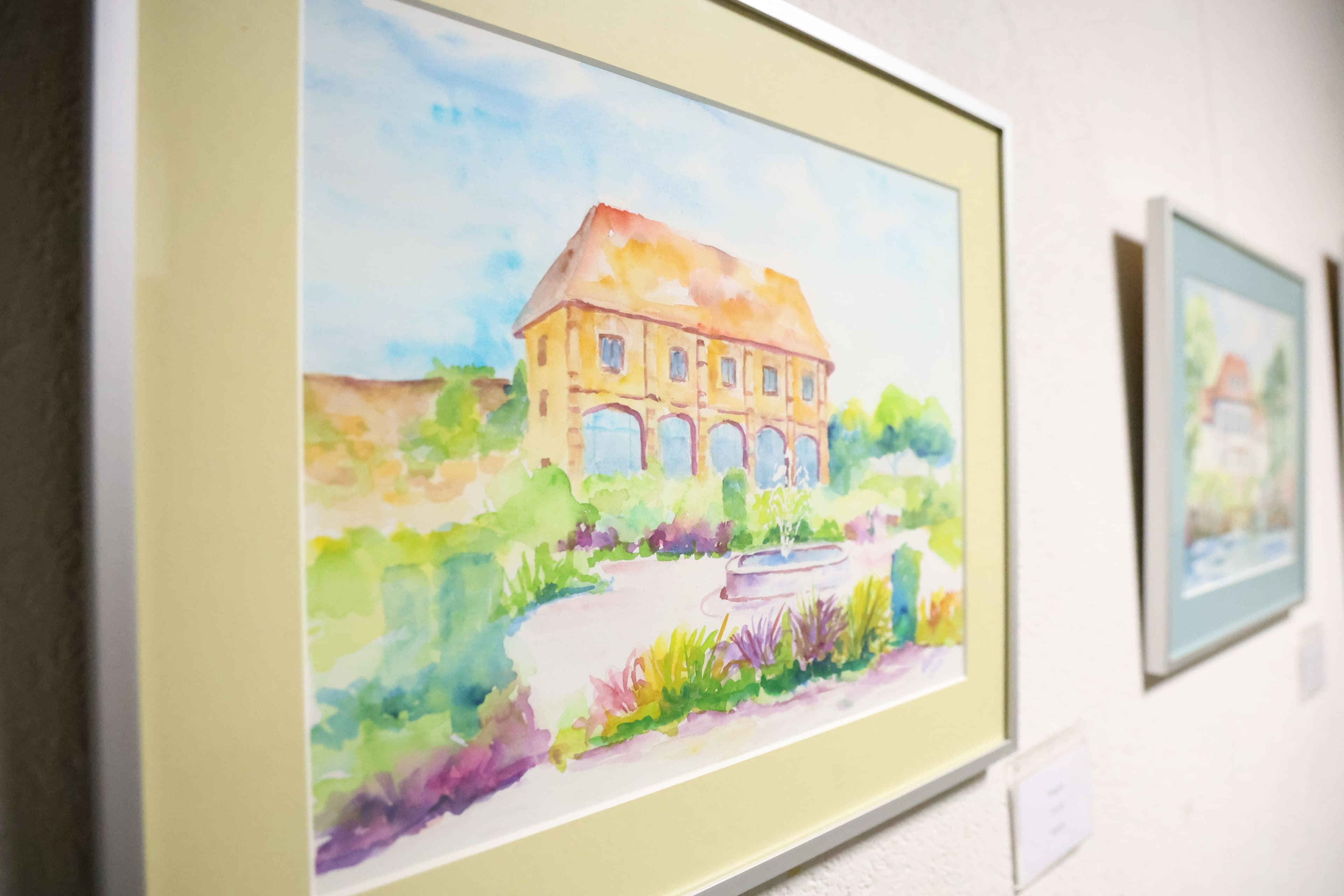 Farb-Effekte: Dorothee Willies Malerei in St. Ingbert | Symbolbild