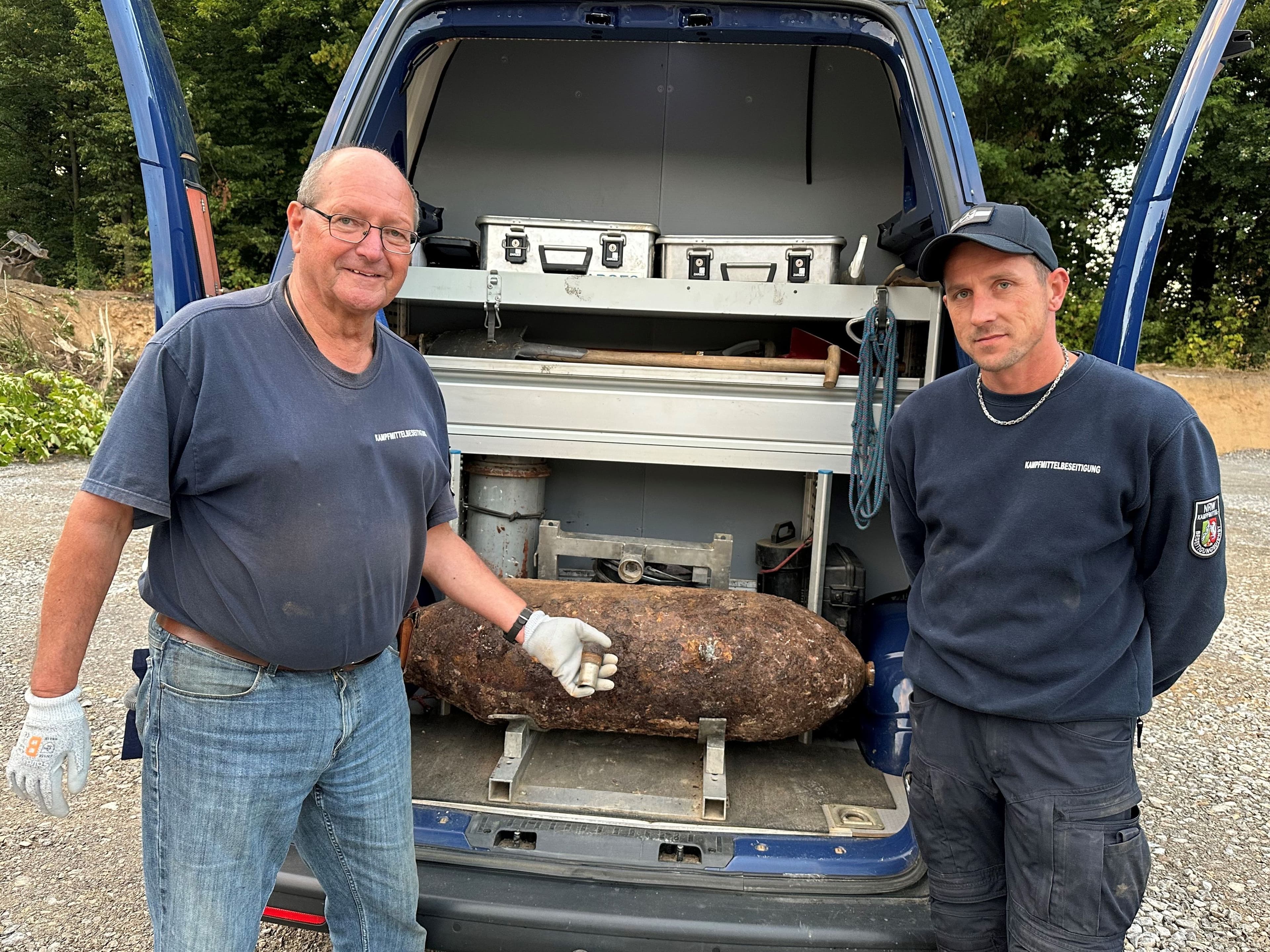 Fünf Zentner schwere Fliegerbombe in Hattingen entschärft | Symbolbild