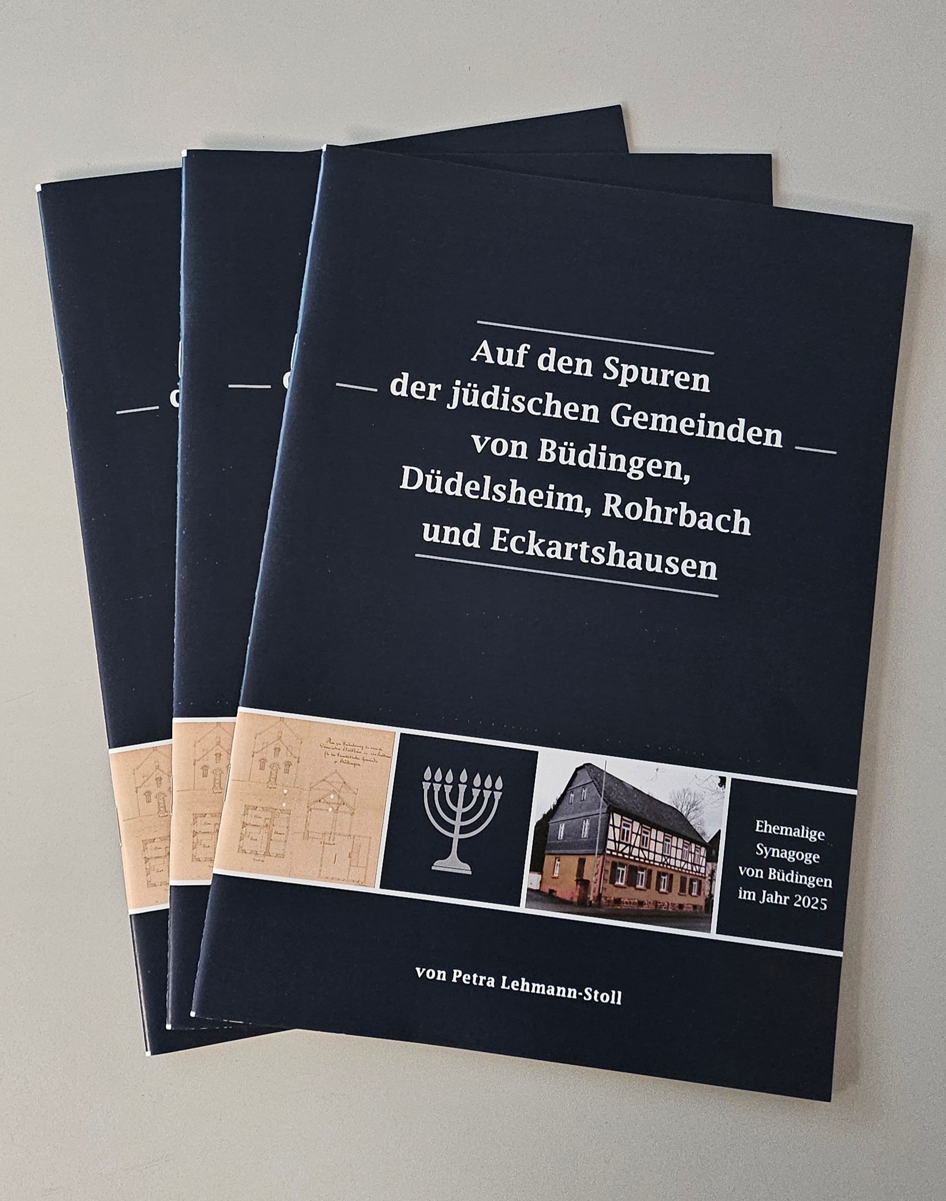 Titelseite der Broschüre zu jüdischen Gemeinden in Büdingen und Umgebung.