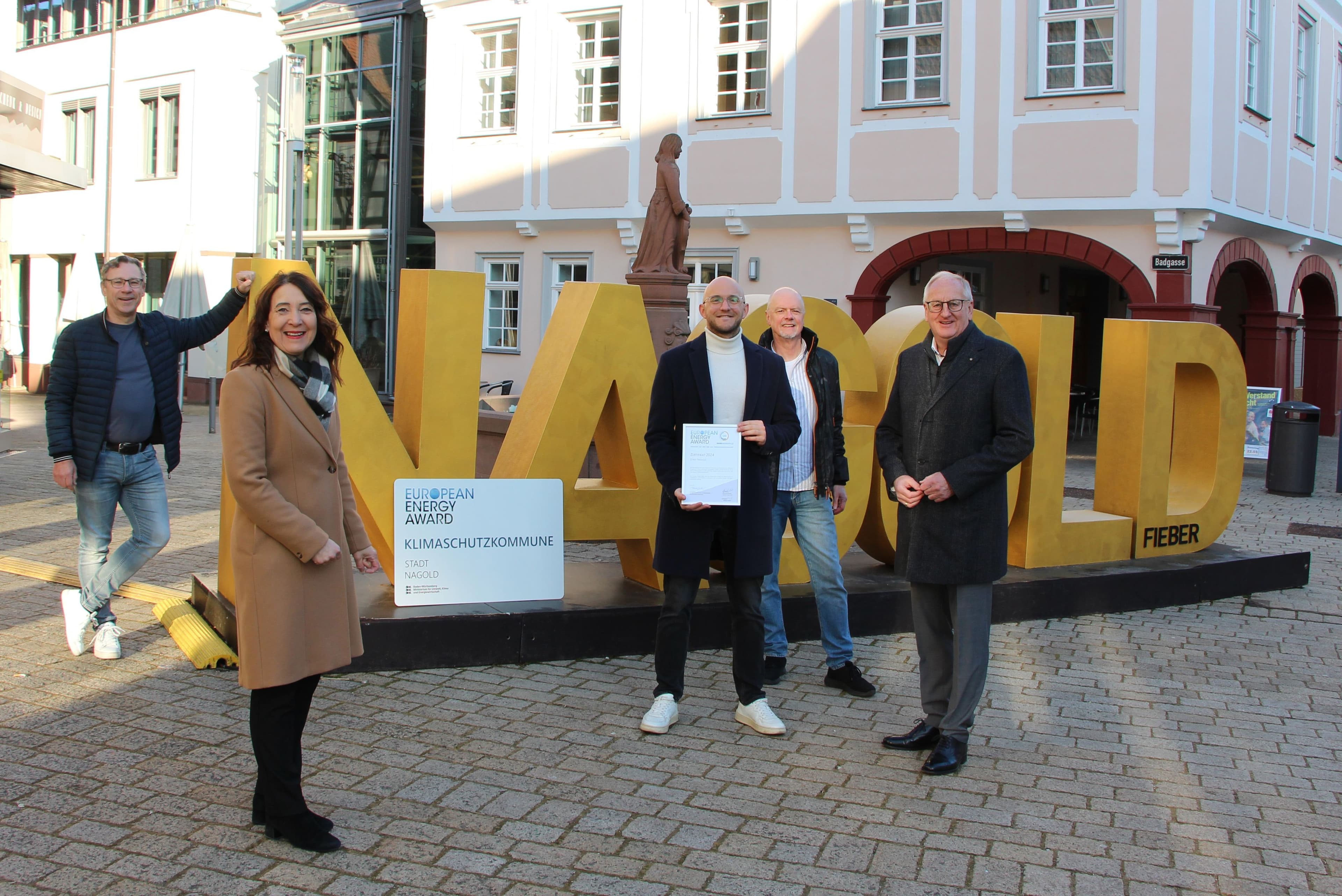 Die Stadt Nagold wurde mit dem European Energy Award ausgezeichnet und setzt damit ein Zeichen für nachhaltige Energiepolitik.