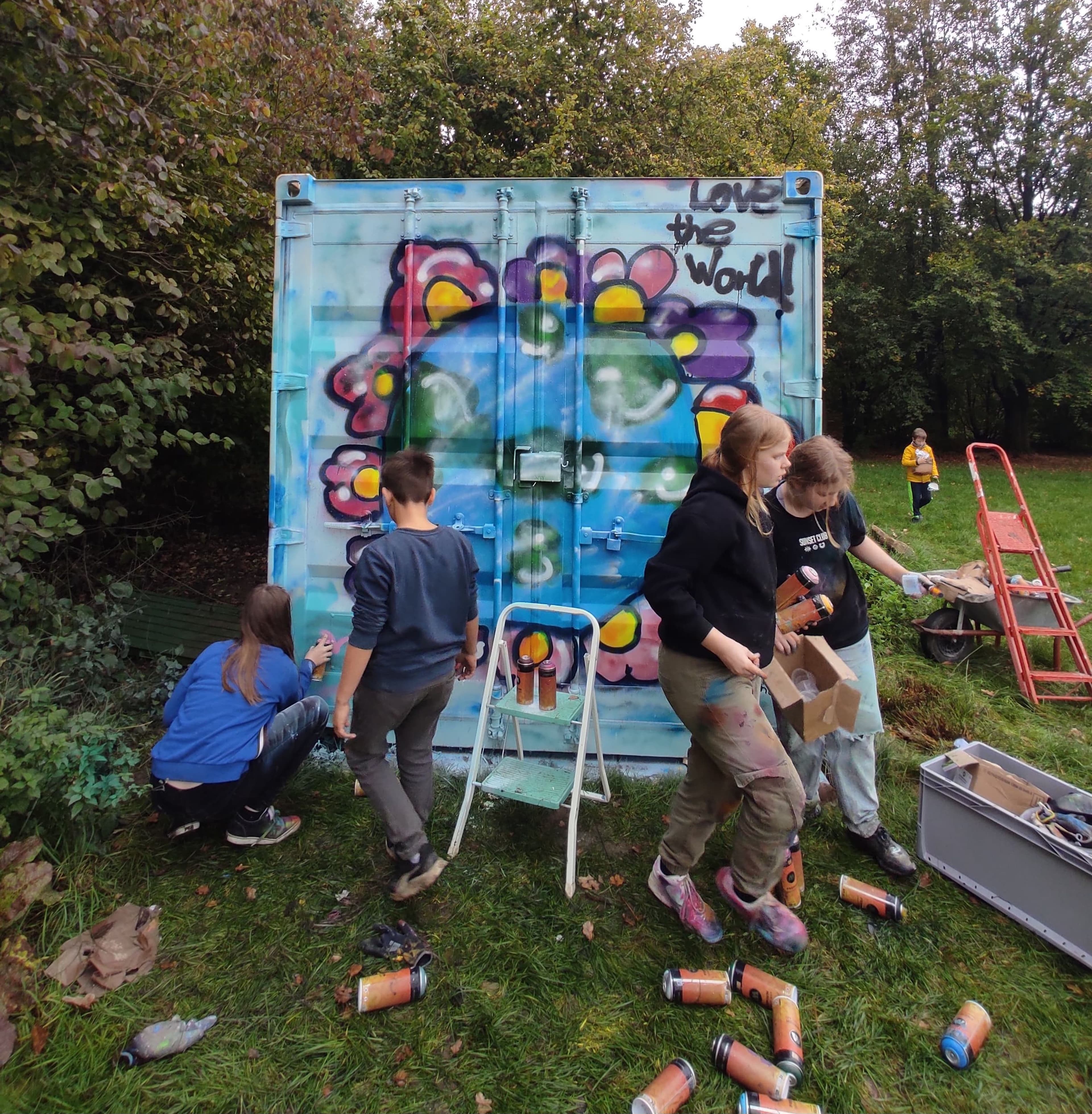 Jugendliche verschönern Jever mit Graffiti | Symbolbild