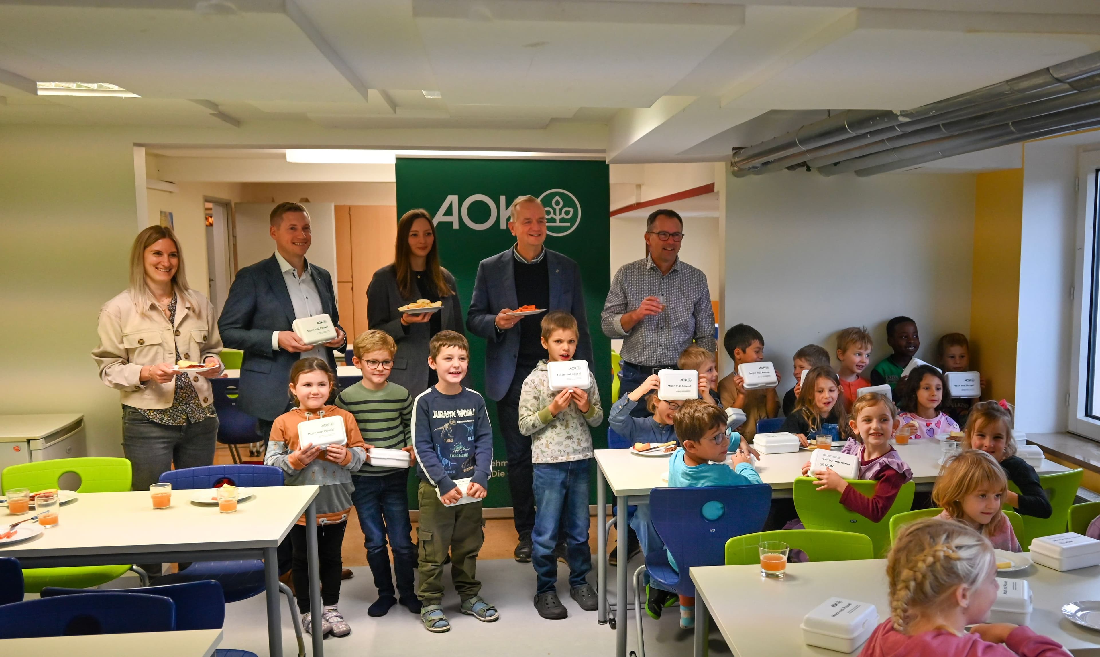 Die Aktion 'Gesundes Pausenbrot' unterstützt gesunde Ernährung an Ansbacher Grundschulen.