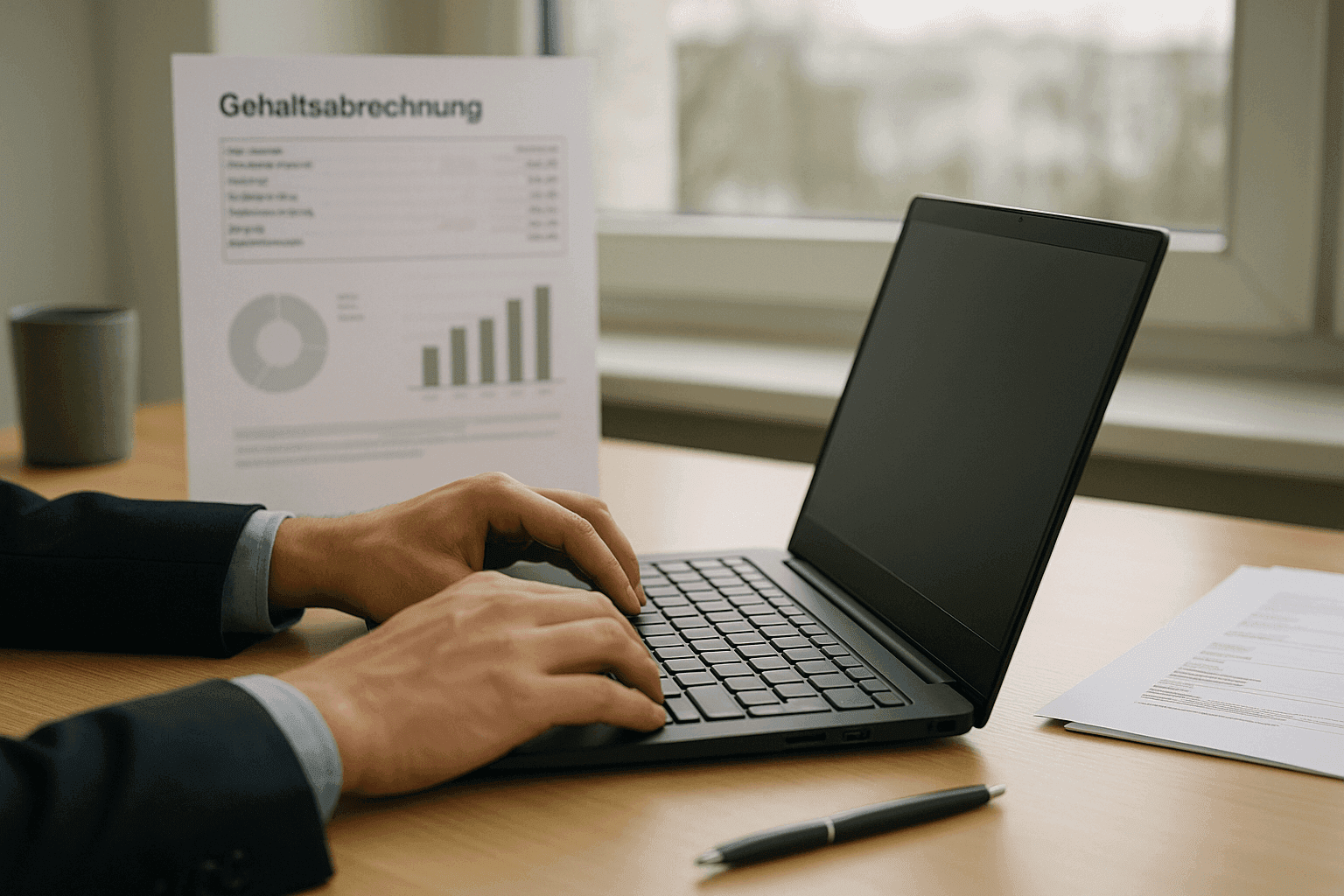 Arbeit und Lohnentwicklung (KI-generiertes Symbolbild) Arbeit und Lohnentwicklung (KI-generiertes Symbolbild)