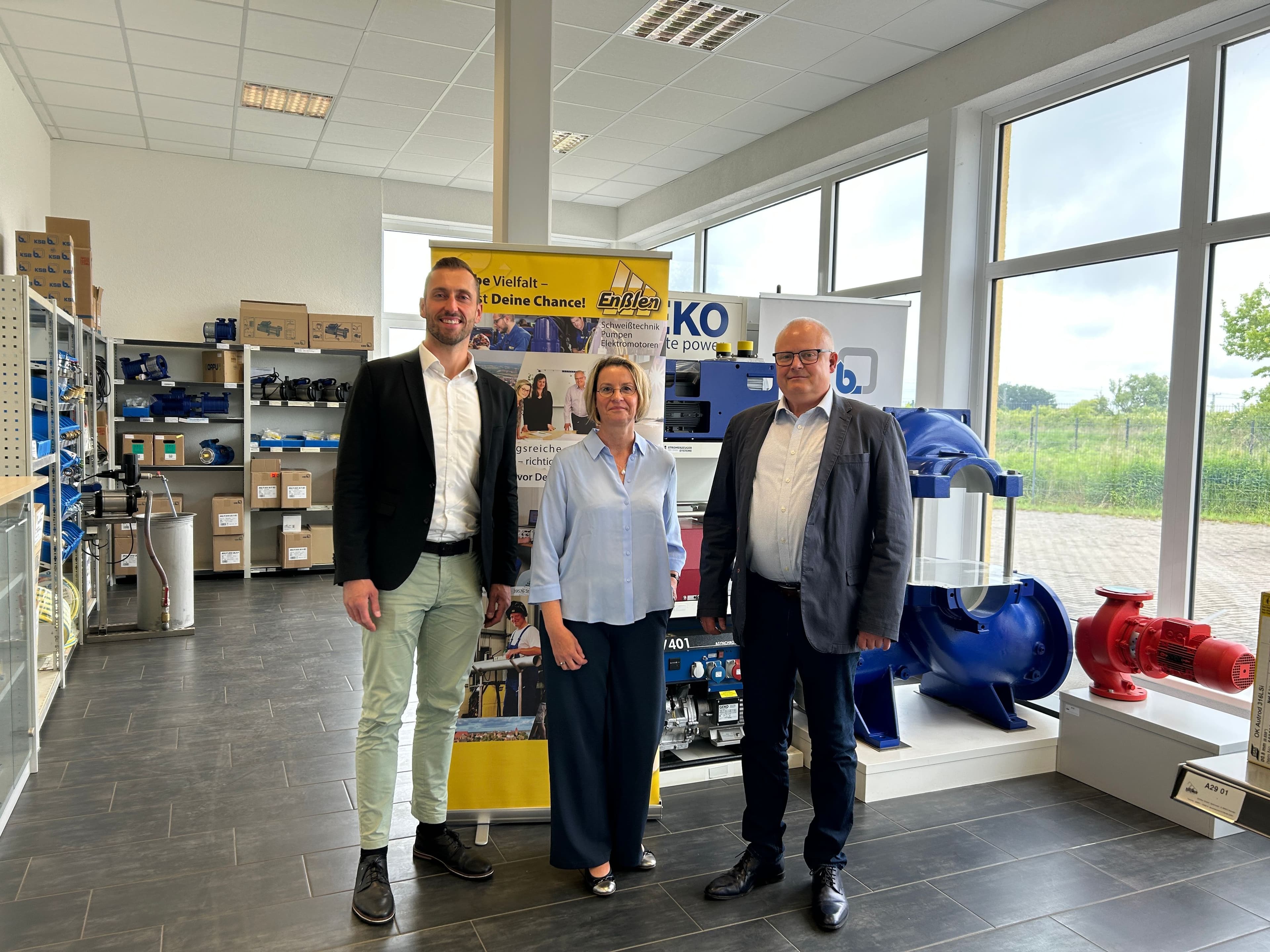 Oberbürgermeister besucht Enßlen GmbH in Stendal | Symbolbild