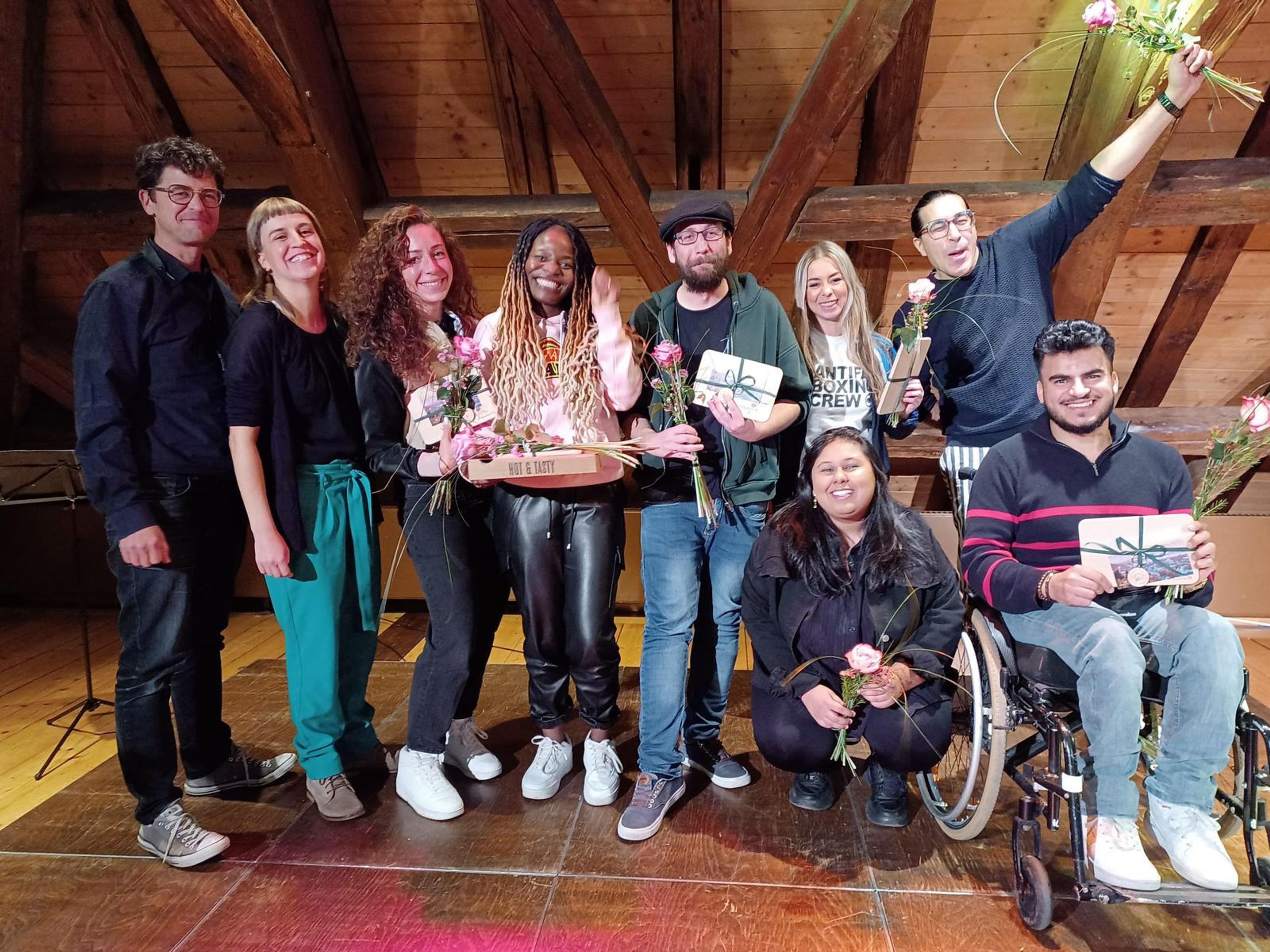 Poetry Slam und Abschluss der Interkulturellen Woche in Leutkirch 2025.