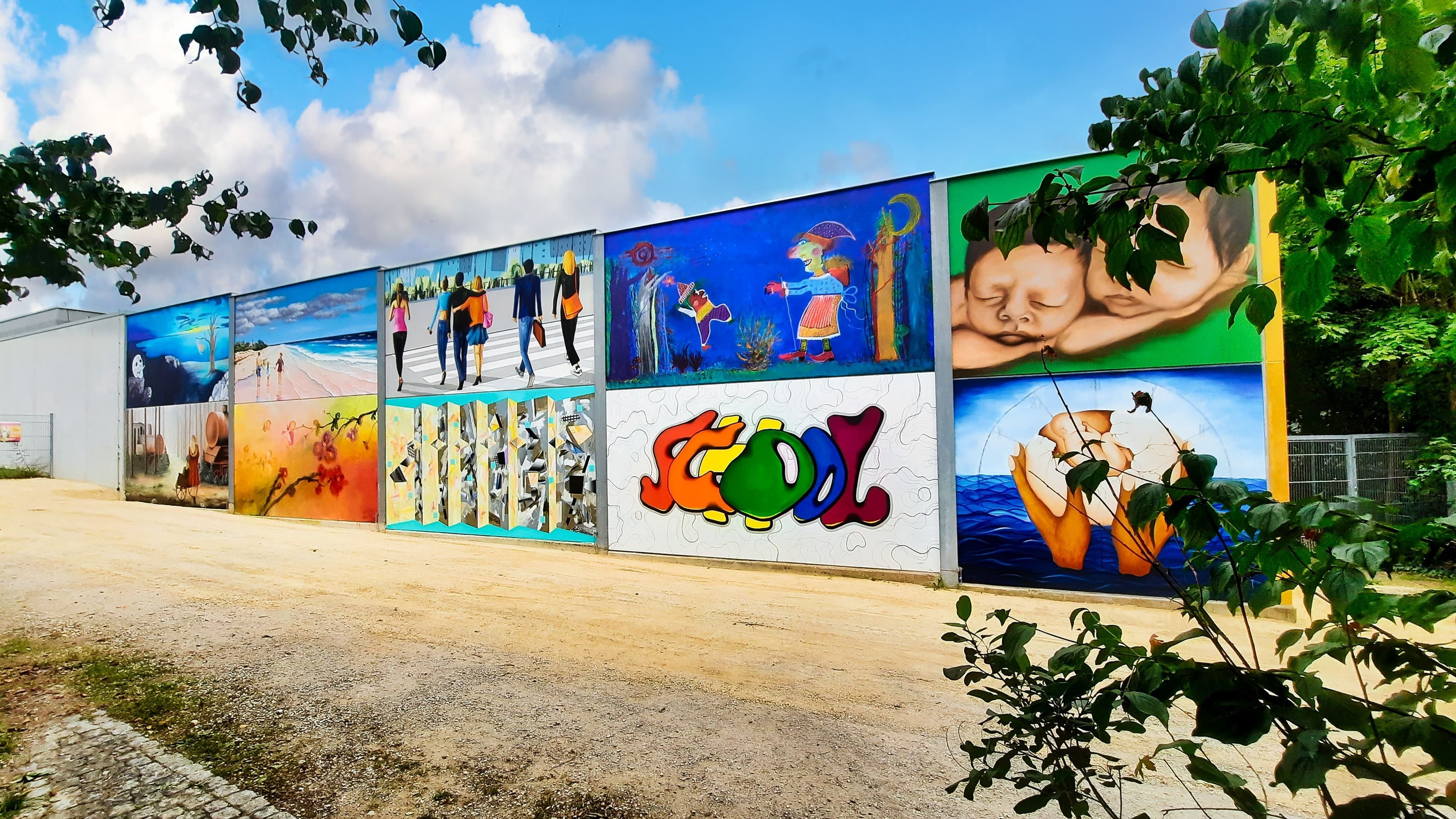 Die Life Side Gallery und der Garten des Lebens im Landesgartenschau-Park Neumarkt laden zur Themenführung ein.