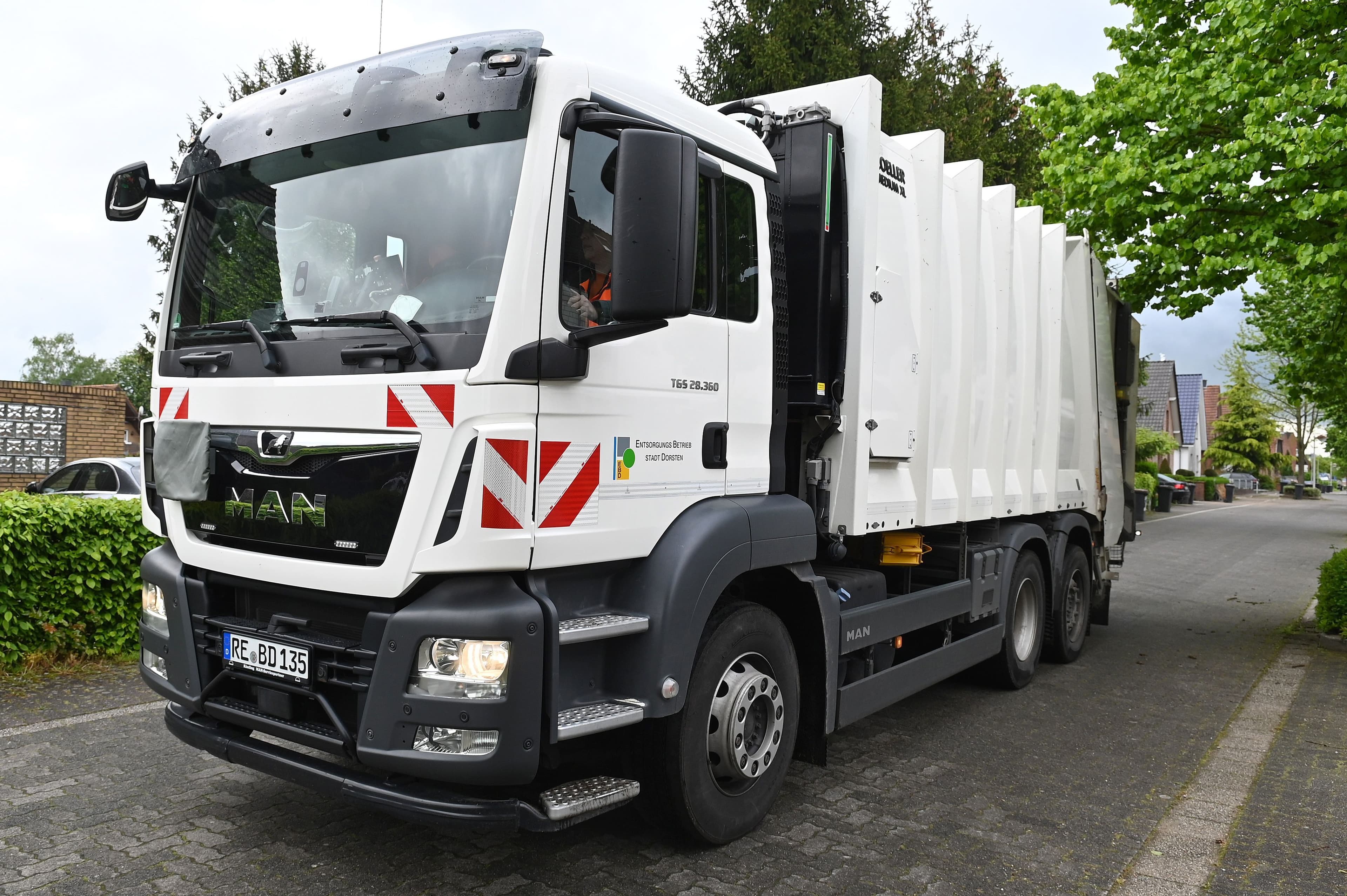 Information zur Verschiebung der Müllabfuhr rund um die Osterfeiertage.