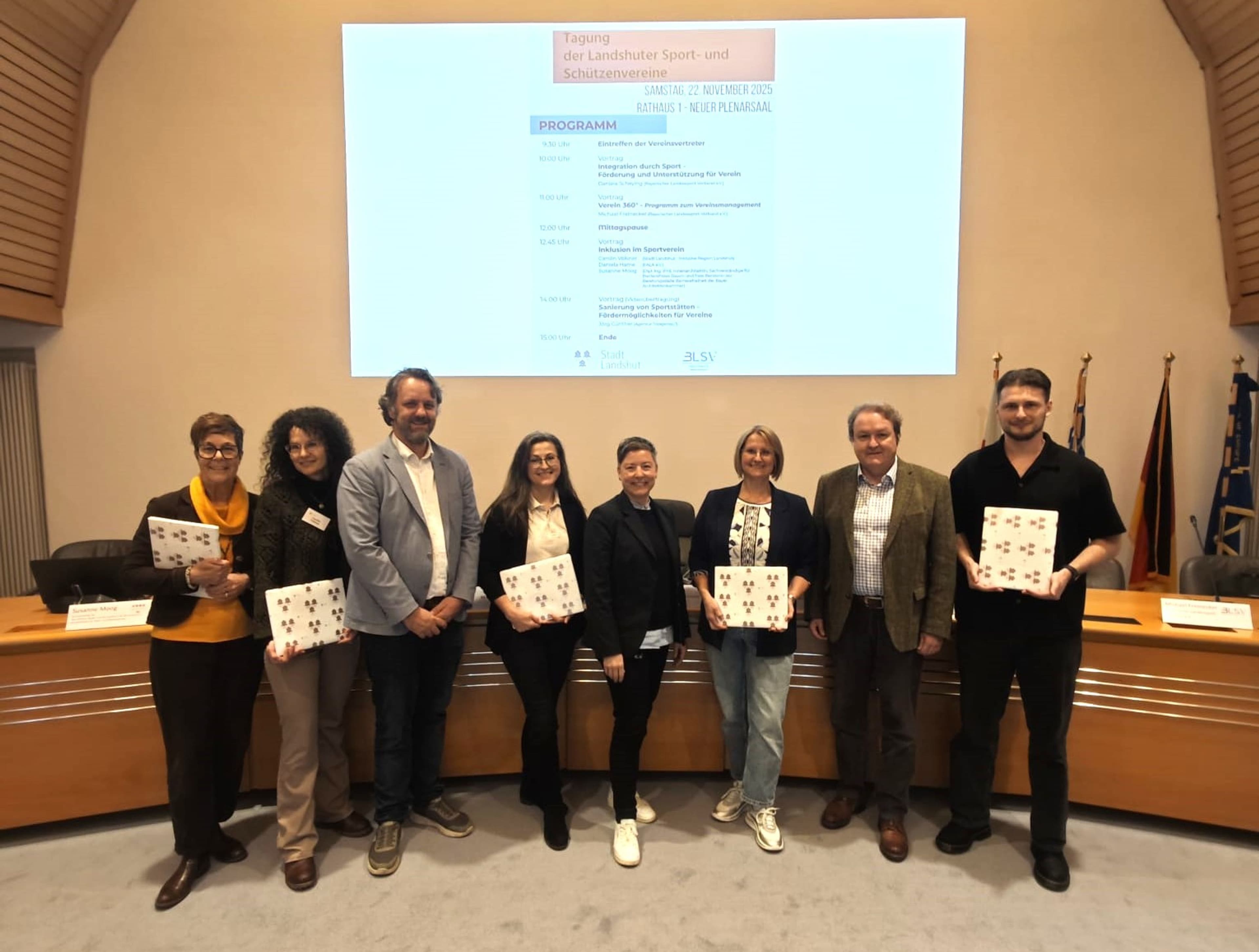 Fachleute aus Sport, Vereinen und Stadt informierten bei der zweiten Landshuter Sporttagung über aktuelle Themen.