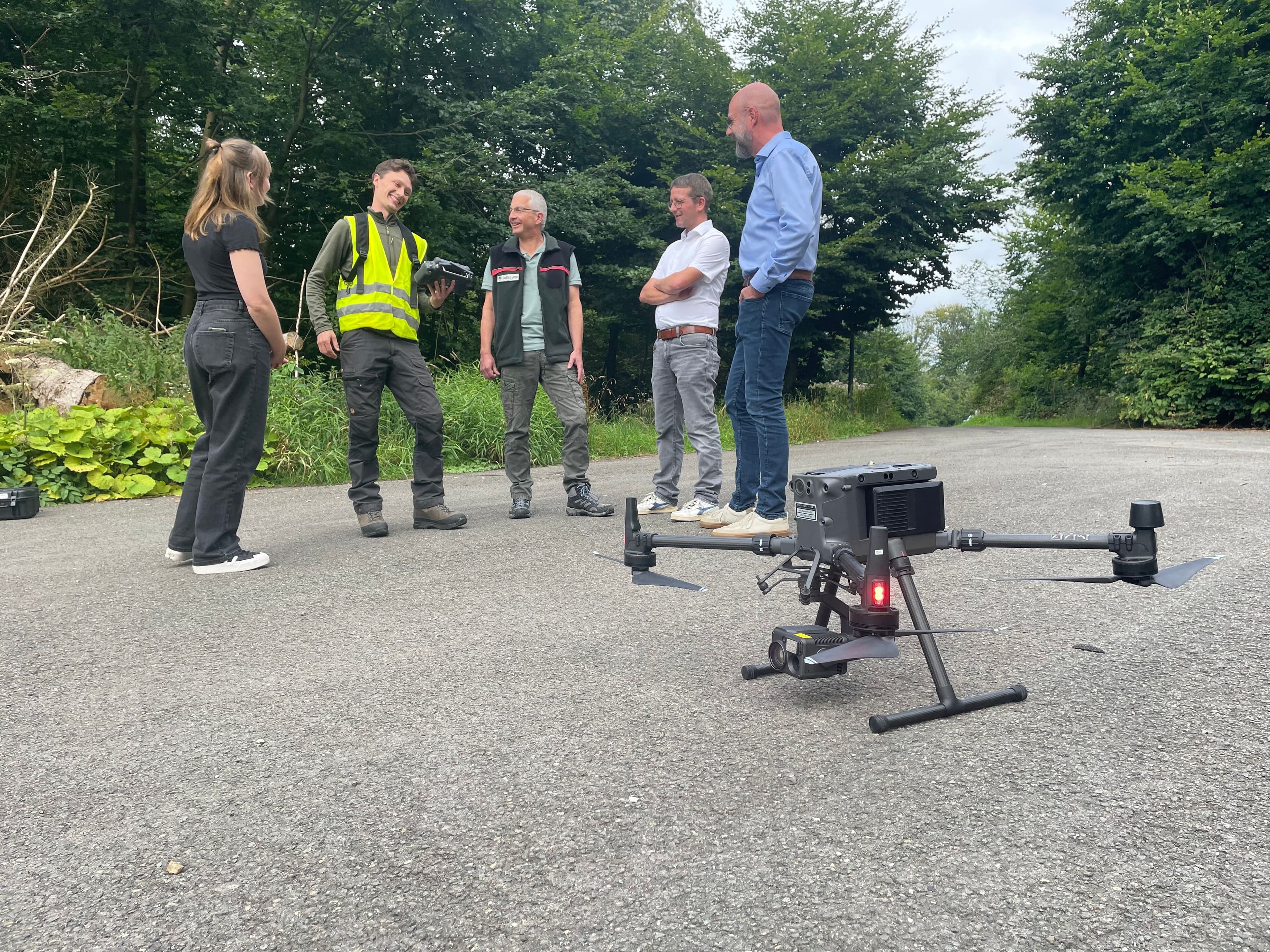 Das Smart-City-Team stellt BaKIM auf der Smart Country Convention in Berlin vor.