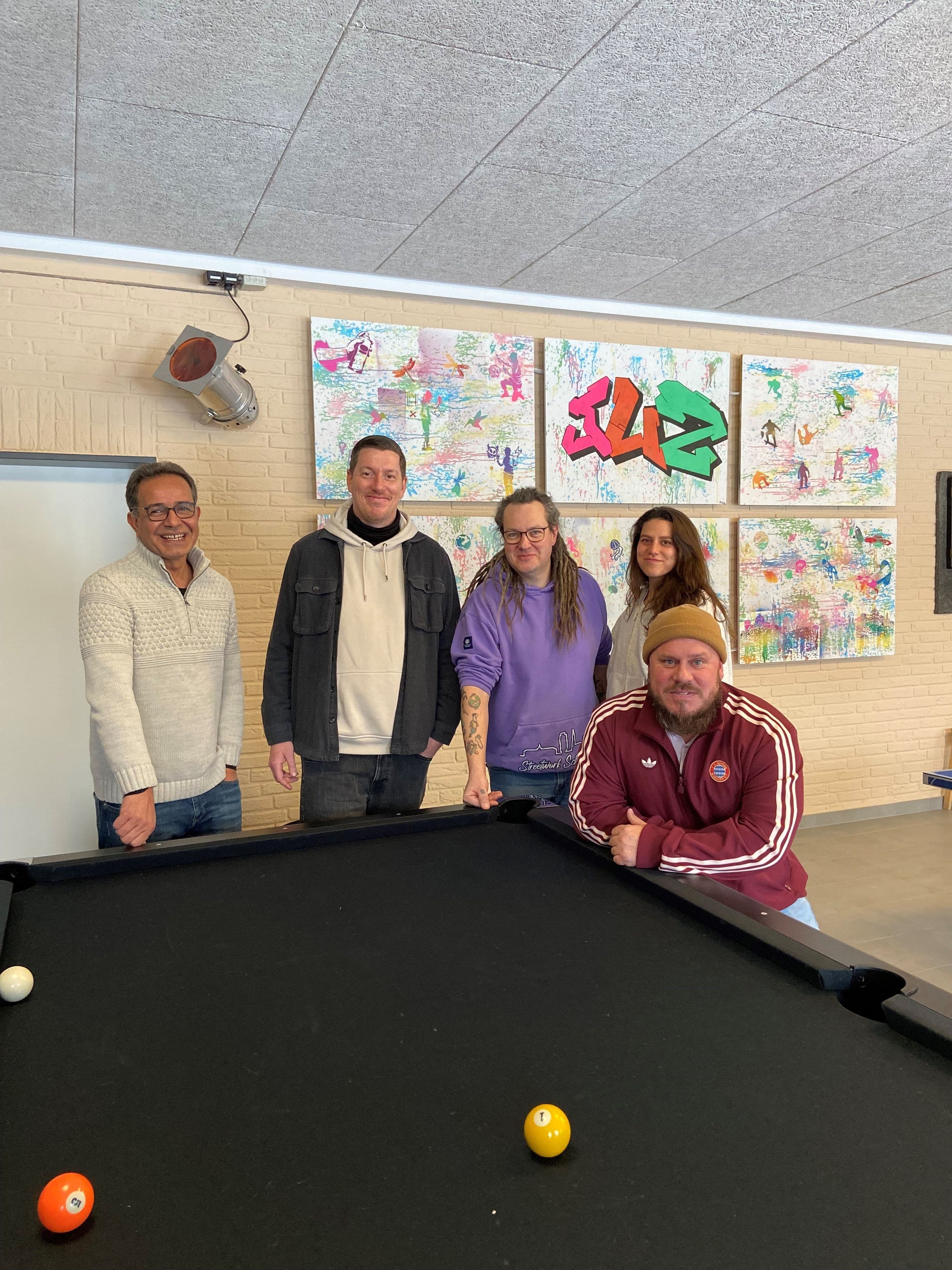 Wiedereröffnung des Jugendzentrums Schleswig nach Sanierung in der Wiesenstraße 5.