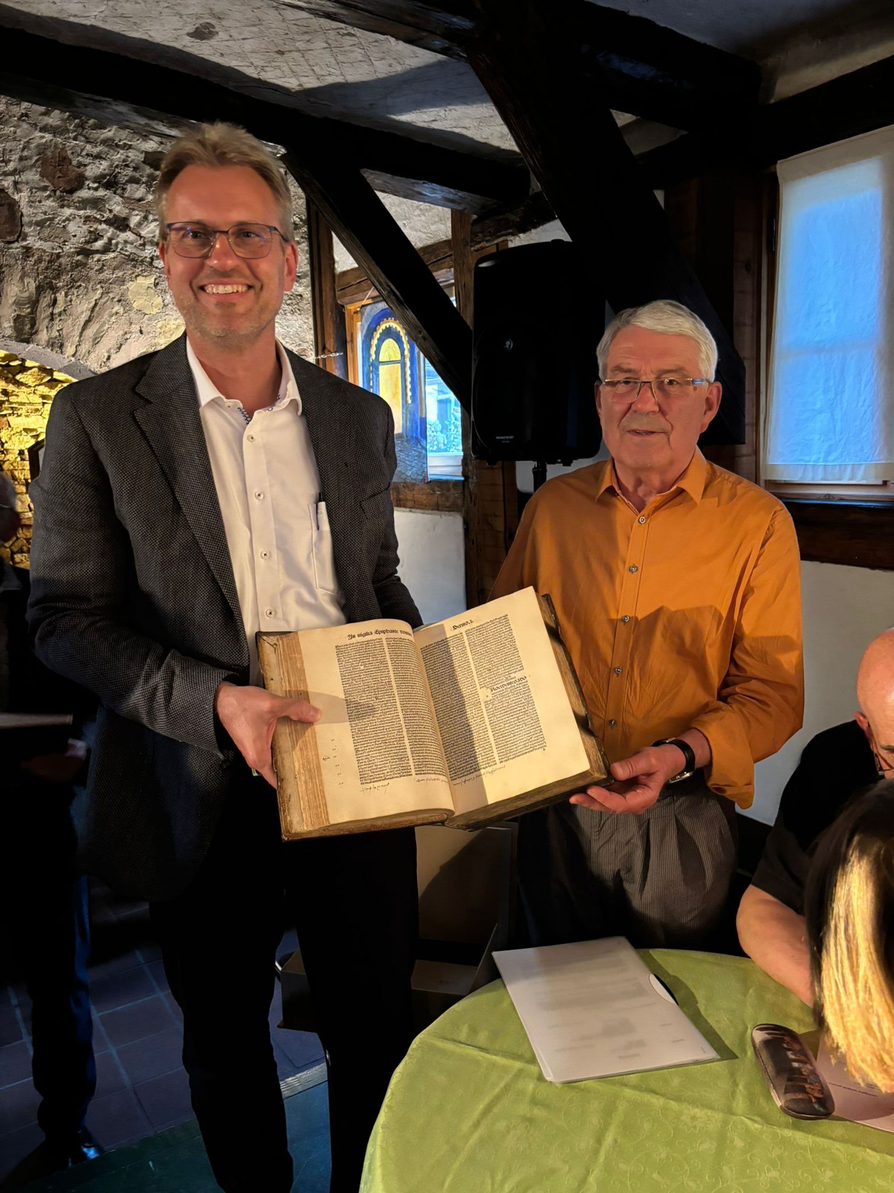 Einzigartiger Wiegendruck im Harzmuseum | Symbolbild